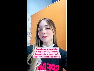 Watch Camilly Manhaes in a Sex Experience with a Dog