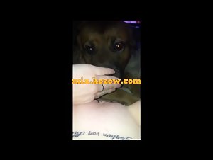 Bestiality Video: A Woman and Her Dog