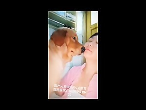Taboo sexuality: lesbian and lesbian in man dog