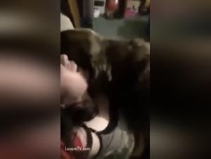Canine, amateur cum and prohibited desire
