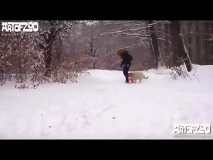 Watch Yasmin in an Intense Bestiality Sex Video with a Dog