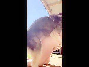 Watch this woman in a beastly sex video with her dog
