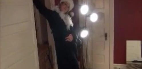 Mad bitch fucks the young woman during the festivities