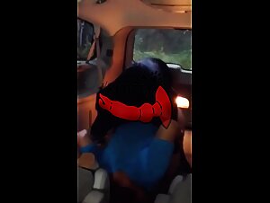 Brunette slut fucks in all positions with a black dog after lending her car to a friend