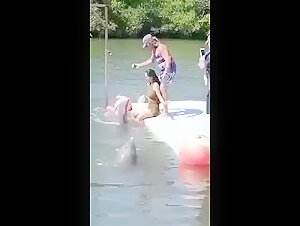 Bestiality sex with a dolphin