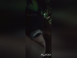 Raw Delight: Dog Exploits Young Girl in the Heart of the Garden