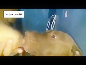 Extreme sex scene with a dog