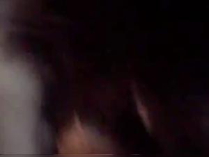 Amateur Webcam and Her Dog