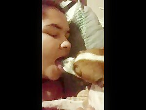 Dog sex video: a woman and her dog in a shocking scene