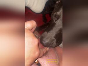 Intense lick, uncontrollable animal desire
