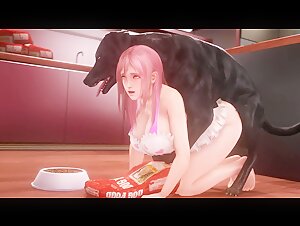 Watch This Sexy Woman In A Dog Sex Video