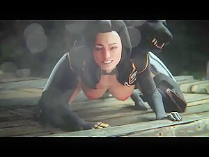 Bestiality animation: an extreme experience