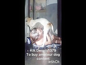 Bestiality video: woman rides her dog