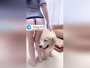 Milly explores her deepest desires with her faithful four-legged companion.