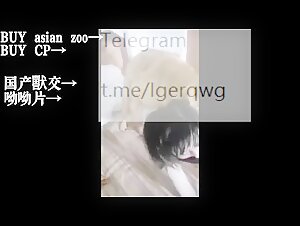 Exciting bestiality video with Asian woman