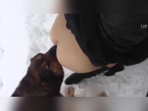 A Dirty Whore's Obsession with Her Dog