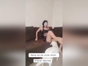 Feline orgy: Canine fuck and unrestrained enjoyment