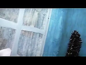 a slutty beurette fucks with her dog at the beauty avril