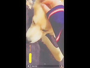 Watch this Young Snapchat Girl in a Dog Sex Video