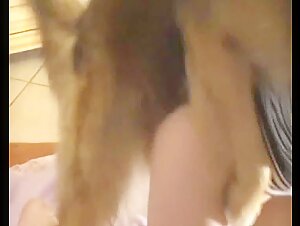 Watch this Young Girl in her First Time with a Dog