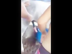 Extreme bestiality video with a horse