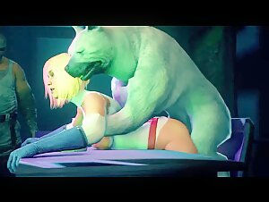 Watch Power Girl in Extreme Bestiality Sex Scene with Four Legged Friend