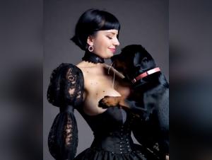fantasy Victorian: immodest kisses and animal pleasure
