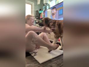 Wild Fuck: Dog vs Woman, a Battle of Flesh and Desire