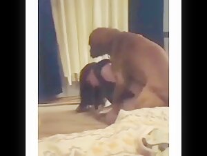 Bestiality sex video: milf and dog