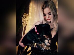 Saliva and submission: Alina gives in to animal urges