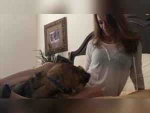 Deep licking and canine pleasure - Milf 3/3